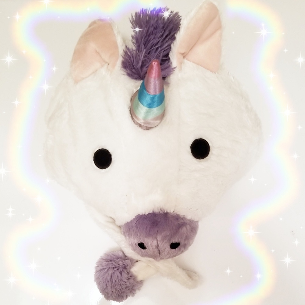 EUC Unicorn fluffy Hat!!! - Picture 2 of 3